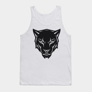 panther black head t-shirt Tank Top